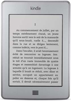 Le Kindle Touch 3G arrive en France