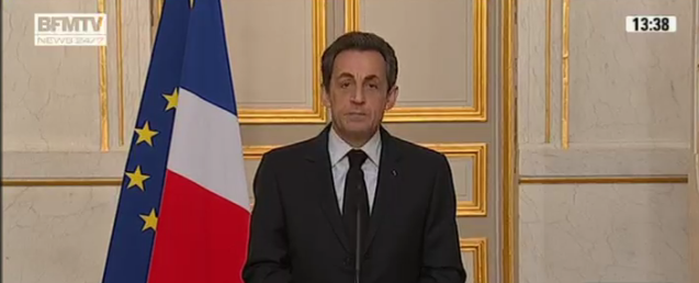 Nicolas Sarkozy annonce un délit pénal de visite de sites internet !