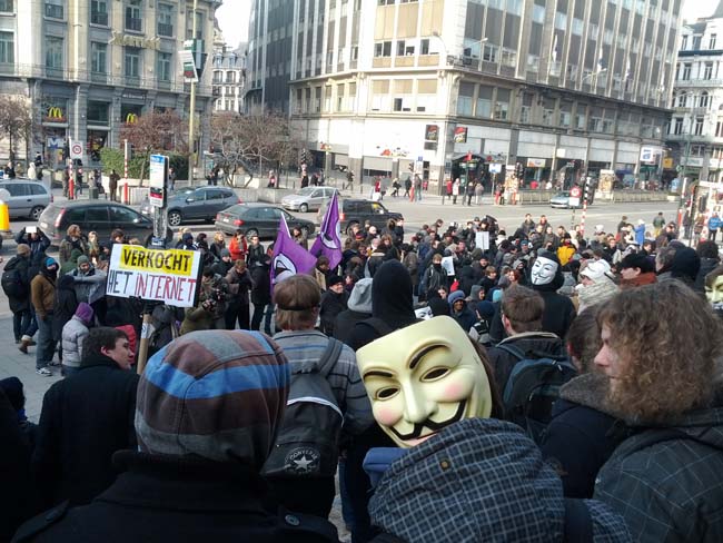 Les manifestations contre ACTA se poursuivent