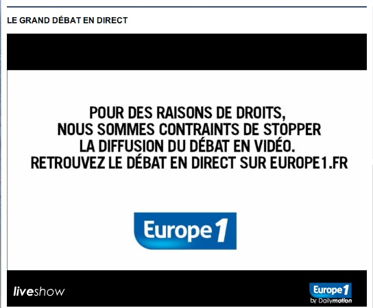 Comment TF1 et France TV ont ostracisé internet pour le débat présidentiel