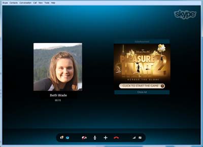 Skype ajoute de la publicité, mais pas dans les appels