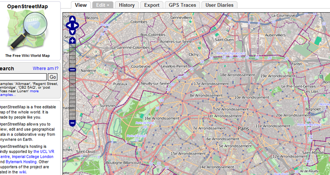 OpenStreetMap lève un demi-million de dollars pour sa cartographie libre
