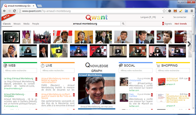 Qwant : un concurrent de Google « made in France »