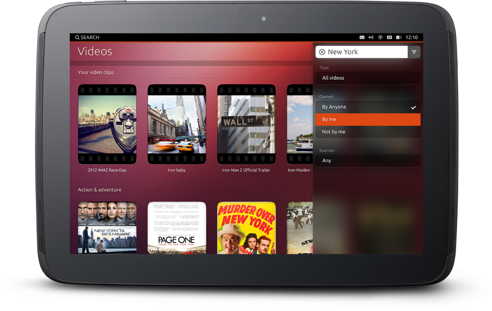 Ubuntu pour tablettes dévoilé par Canonical