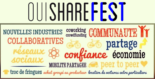 OuiShareFest : l&rsquo;économie du partage en festival à Paris