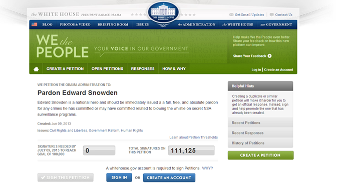 Appelé à &#34;pardonner à Edward Snowden&#34;, Obama devra répondre