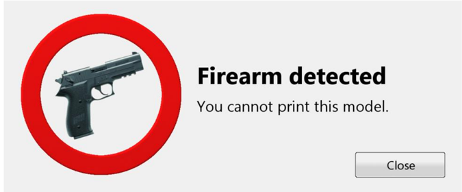 Armes à feu en impression 3D : l&rsquo;interdiction par logiciel est déjà là