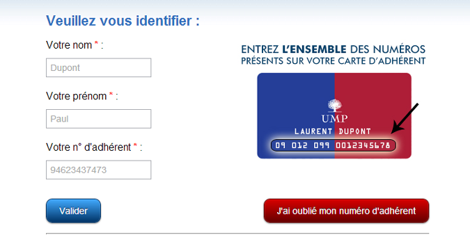 UMP : même pas besoin de mot de passe pour voter !