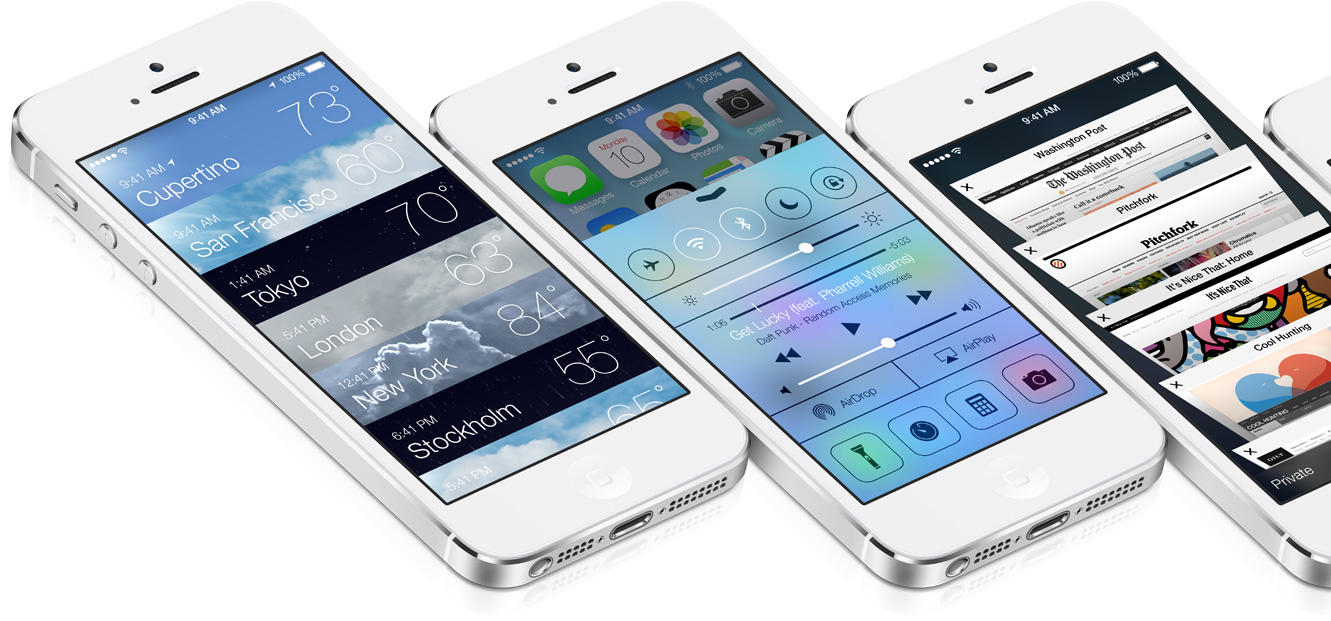 iOS 7 disponible sur iPhone, iPad et iPod Touch