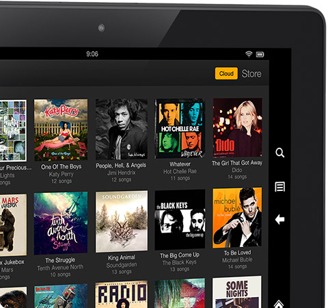 Amazon présente le Kindle Fire HDX, avec un OS Android customisé