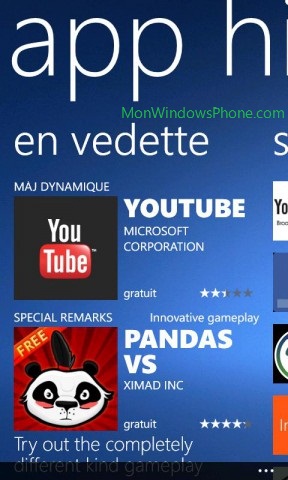 YouTube sur Windows Phone fâche toujours Microsoft et Google