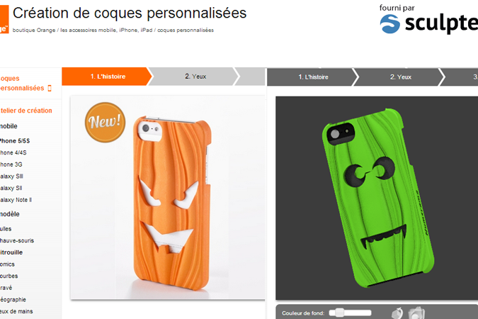 Orange propose l&rsquo;impression 3D de coques de mobiles personnalisées