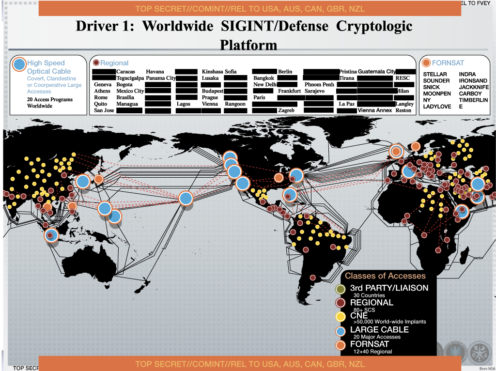 La NSA aurait implanté 50 000 malwares dans le monde