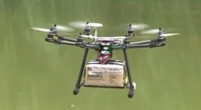 La livraison par drones, déjà expérimentée en Chine
