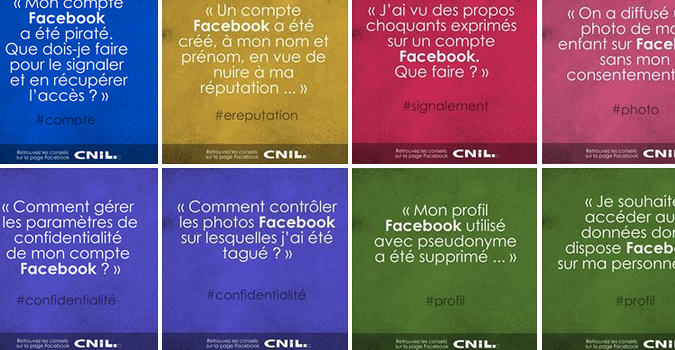 La CNIL conseille les utilisateurs de Facebook