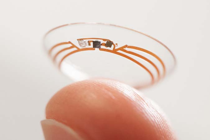 Google dévoile des lentilles intelligentes pour diabétiques