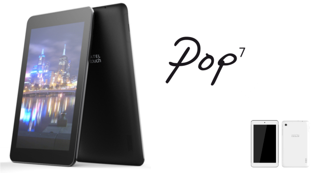 Alcatel étend sa gamme de tablettes avec les POP 7 et 8