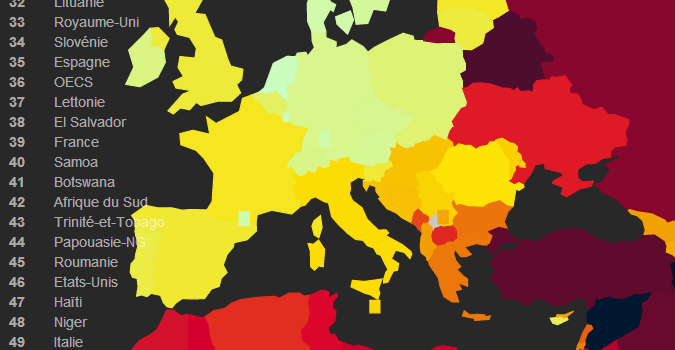 La France 39ème au classement RSF 2014 de la liberté de la presse