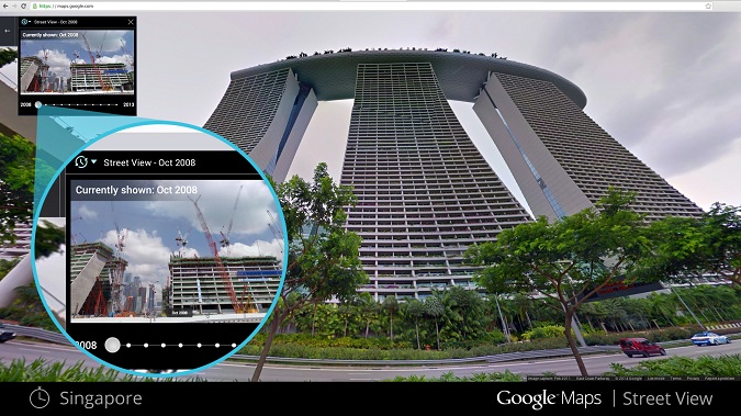 Google Street View remonte le temps