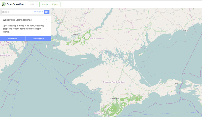 Google Maps rend la Crimée russe en Russie, ukrainienne en Ukraine