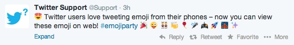 Comment tweeter des emojis dans Twitter