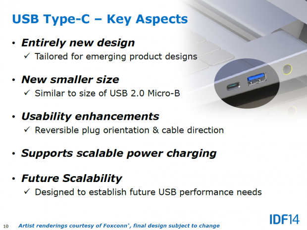 Le futur port USB 3.1 « Type C » se dévoile