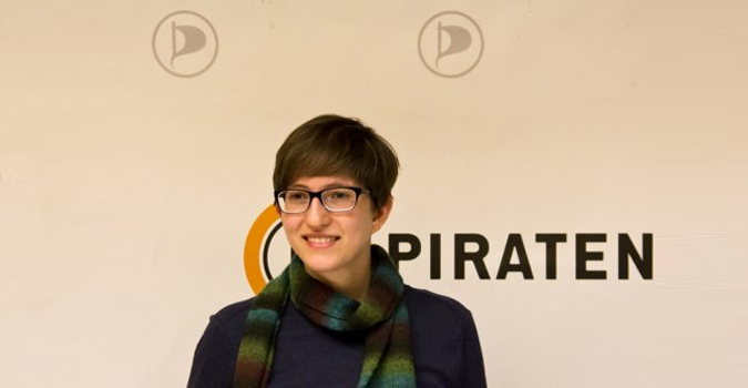 Julia Reda, seule élue du Parti Pirate au Parlement Européen
