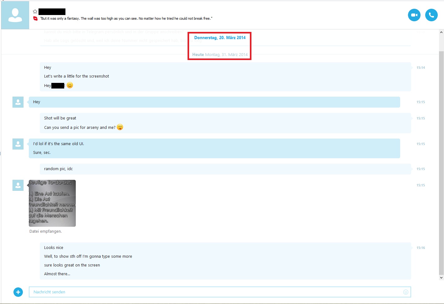 Une nouvelle interface de Skype en préparation