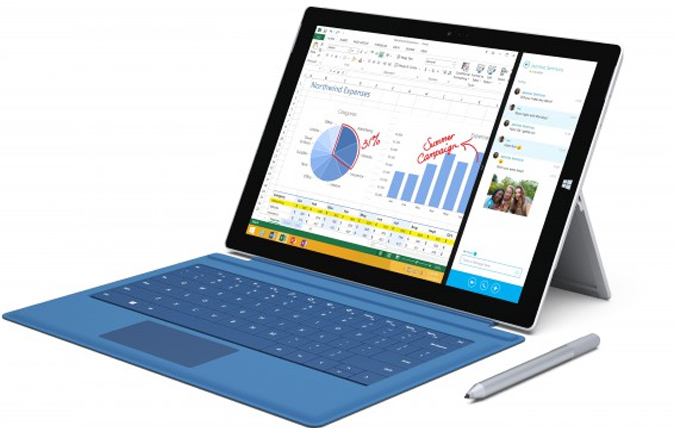 Microsoft dévoile une tablette Surface Pro 3 de 12 pouces