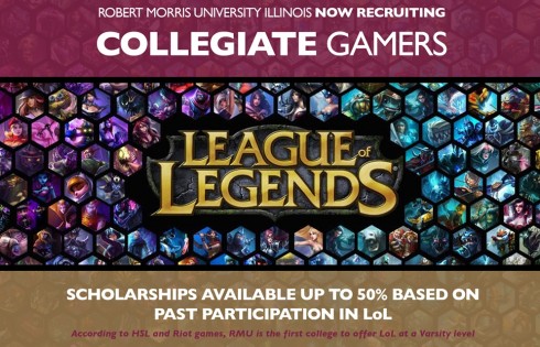 League Of Legends au programme de sport d&rsquo;une université