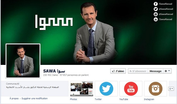Facebook refuse de censurer Bachar el-Assad