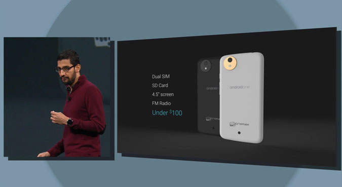 Google I/O : Android One, initiative pour des mobiles à moins de 100 dollars