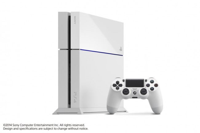 Voici la PlayStation 4 en blanc