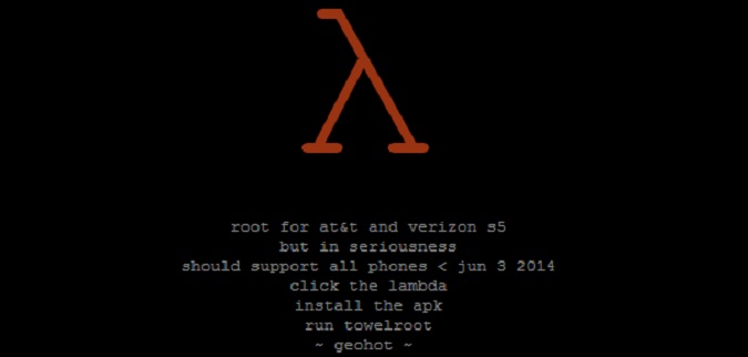 Towelroot offre un accès root à tous les terminaux sous Android