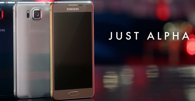Le Galaxy Alpha dévoilé officiellement par Samsung
