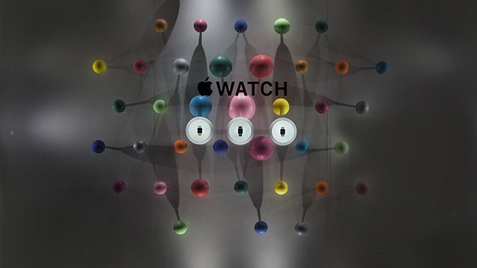 Apple expose l&rsquo;Apple Watch à Paris