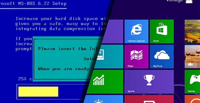 [Vidéo] Migrer de MS-DOS vers Windows 8