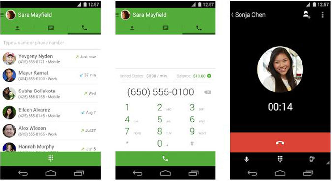 Google inclut les appels téléphoniques dans Hangouts