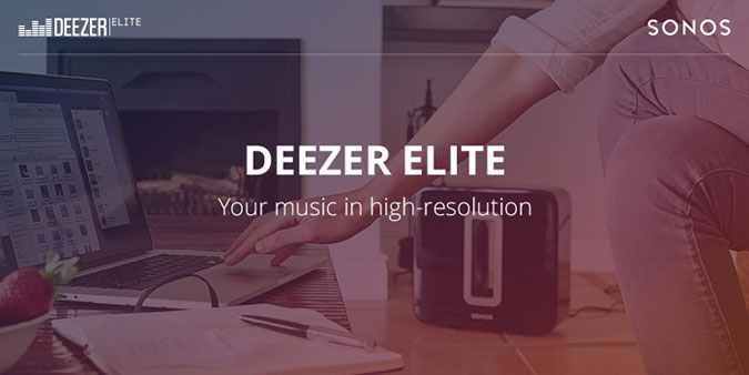 Deezer dévoile l&rsquo;offre Deezer Elite avec du format FLAC