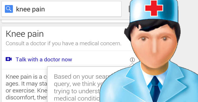 Google fait consulter un docteur par webcam