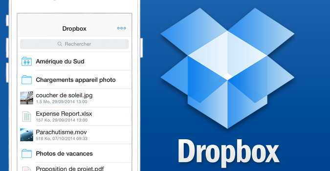 Dropbox identifie l&rsquo;utilisateur avec son empreinte digitale sous iOS 8