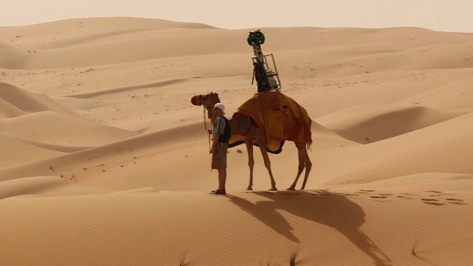 Street View : Google s&rsquo;attaque au désert d&rsquo;Arabie