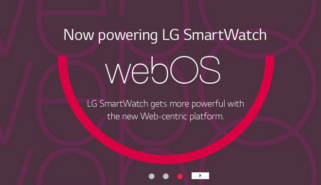 LG a un projet de montre sous WebOS