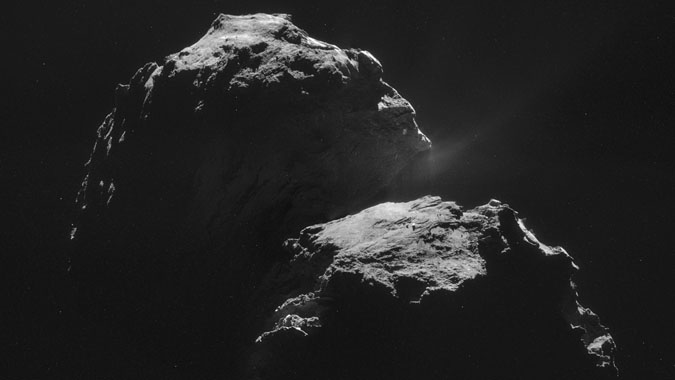Mission Rosetta : la comète se dévoile en Creative Commons