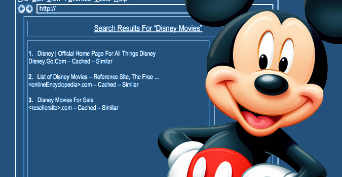 Disney obtient un brevet sur le filtrage des moteurs de recherche