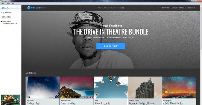 BitTorrent Bundle ouvre ses portes à tous les artistes