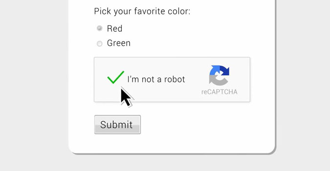 Google lance un CAPTCHA vraiment simple, grâce à une IA