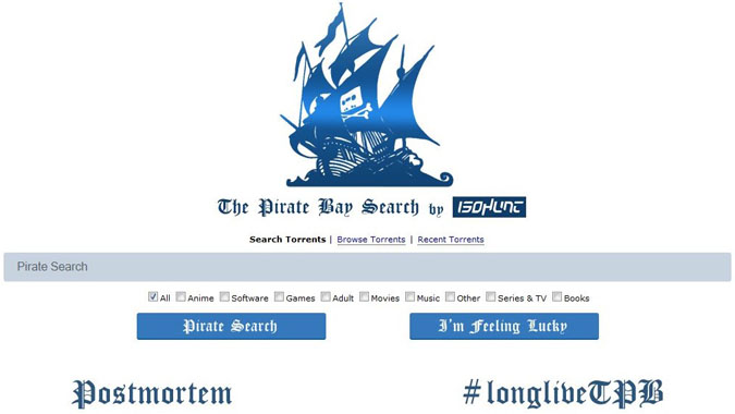 The Pirate Bay : IsoHunt lance un portail alternatif