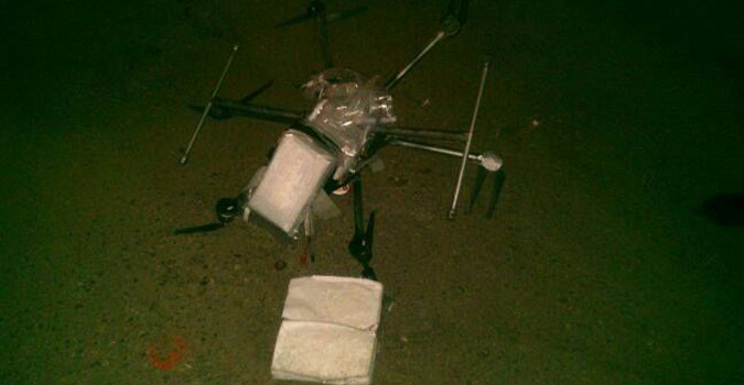 Un drone chargé de drogue s&rsquo;écrase au Mexique