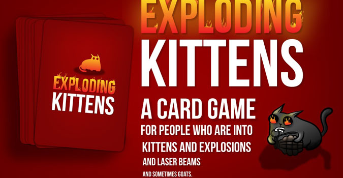 Exploding Kittens : découvrez le jeu de cartes qui fait fureur sur Kickstarter